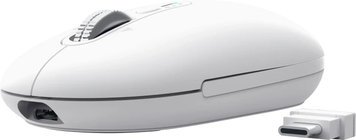 Trust Seron Hyperscroll Slim Wireless Mouse, weiß, USB/Bluetooth