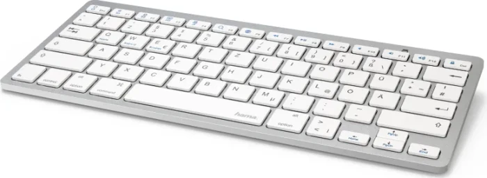 Hama KEY4ALL X510, silber, Bluetooth, DE