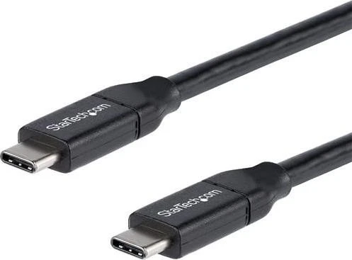 StarTech USB-C/USB-C Kabel schwarz, PowerDelivery, 1m