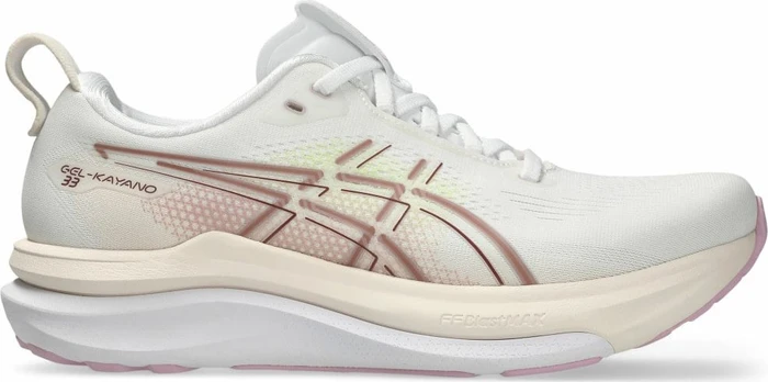 Asics Gel-Kayano 33 white/hazy lilac (Damen)