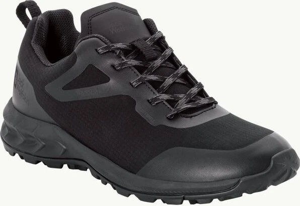 Jack Wolfskin Woodland Shell Texapore Low schwarz (Damen)