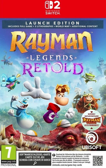 Rayman Legends Retold (Switch 2)