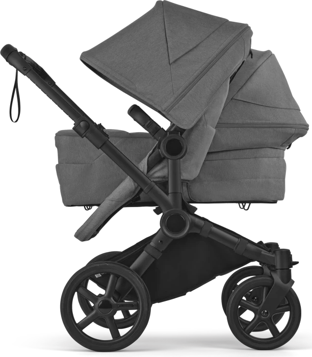 Bugaboo Donkey 6 Duo Gestell schwarz moon grey