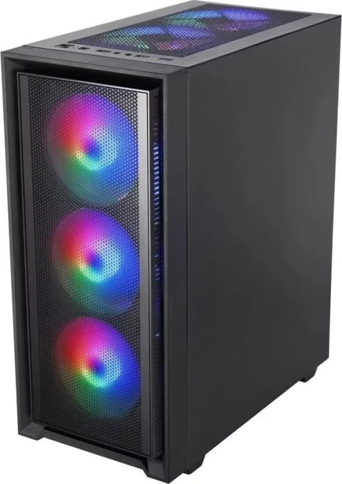 Mars Gaming MC-Air Black, Glasfenster
