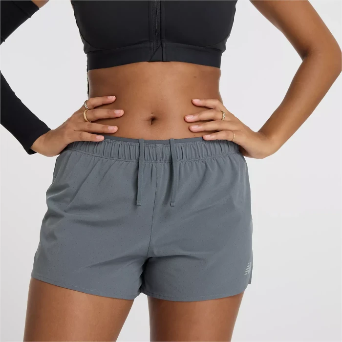 New Balance RC 8cm Laufhose kurz graphit (Damen)