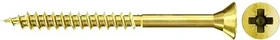 fischer ClassicFast FSPII CZP YC 500 PZ2 Spanplattenschraube, 5x45mm, 500 Stück