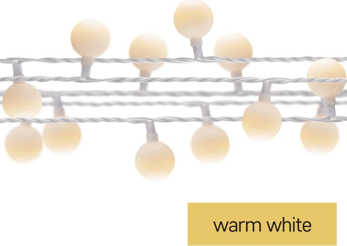 Emos Cherry Lichterkette LED 40x warmweiß
