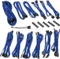 BitFenix Alchemy 2.0 BQT-DPP-Series Kabel Kit für Netzteile, blau Vorschaubild