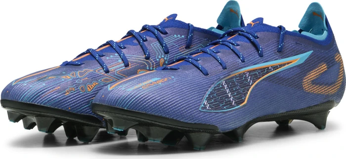 Puma Ultra 5 Carbon Speed FG vivid blue/heat fire/bright aqua/puma black