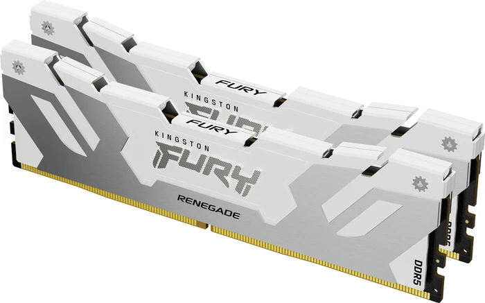 Kingston FURY Renegade weiß/silber UDIMM 48GB Kit, DDR5-8000, CL38-48-48, 1RX8