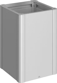 Biohort Pflanzbeet Belvedere 50Maxi Hochbeet 53x53cm silber-metallic
