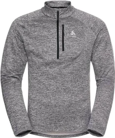 Odlo Tencia Midlayer Half Zip Funktionsshirt langarm grey melange (Herren)