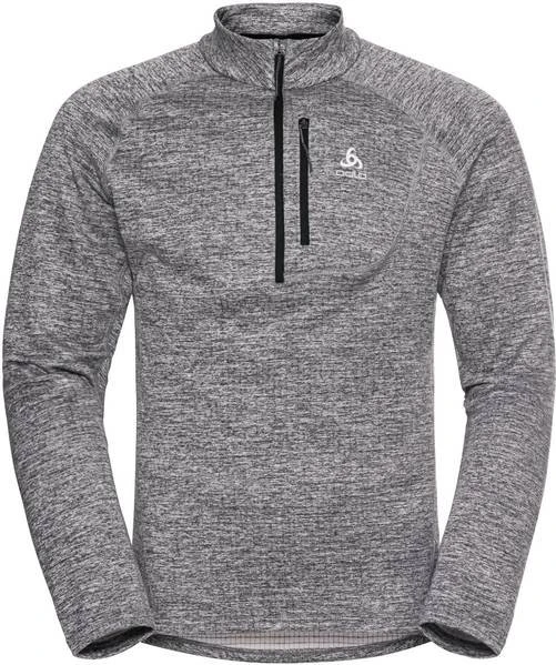 Odlo Tencia Midlayer Half Zip Funktionsshirt langarm grey melange (Herren)