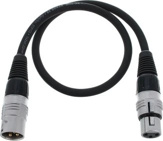 Sommer Cable Stage 22 Highflex SGHN schwarz 0.5m