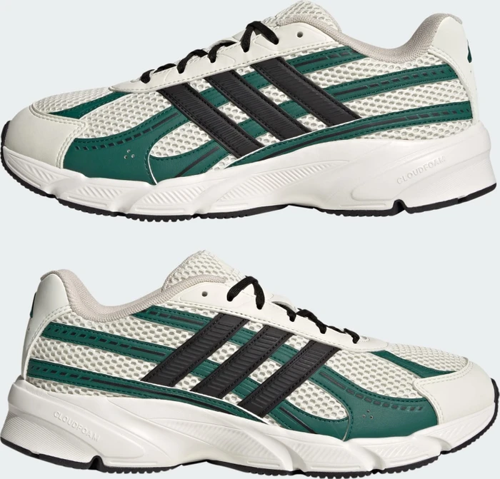 adidas Technochaos 2000 off white/core black/collegiate green (Herren)