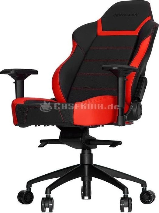 Vertagear PL6000 Gamingstuhl, schwarz/rot