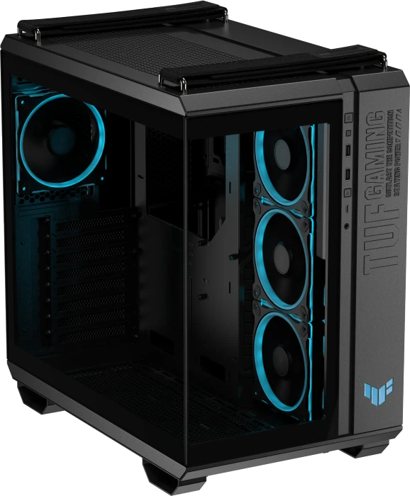 ASUS TUF Gaming GT502 Horizon TG ARGB Black, Glasfenster