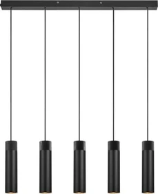 Nordlux Tilos LED Pendelleuchte 5-flammig schwarz