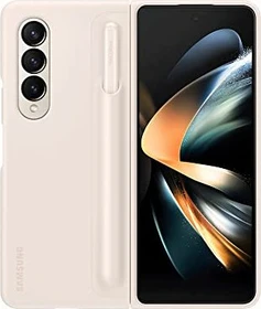 Samsung Standing Cover with Pen für Galaxy Z Fold 4 Sand