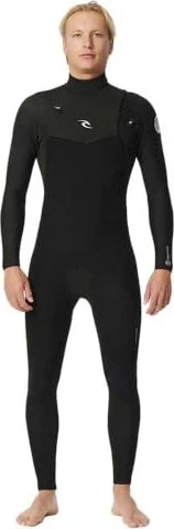 Rip Curl Dawn Patrol Chest Zip Nasstauchanzug 4/3/3mm schwarz (Herren)