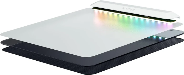 Razer Firefly V2 Pro - Fully Illuminated RGB Gaming Mouse Mat, weiß