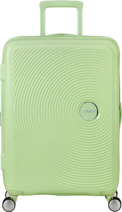 American Tourister Soundbox Spinner erweiterbar M kiwi green