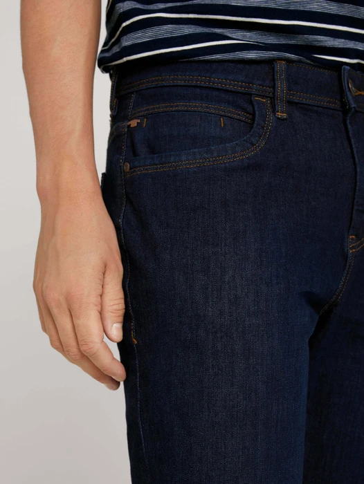 Tom Tailor Josh Regular Slim Jeans Jeans rinsed blue denim (Herren)