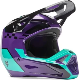 Fox Racing V1 Collect schwarz/violett/türkis