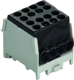 Protec.class PHLAK2526SW Hauptleitungs-Abzweigklemme schwarz, 1-polig