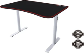 Arozzi Arena Fratello Gaming Desk Schreibtisch 114x78cm schwarz/weiß