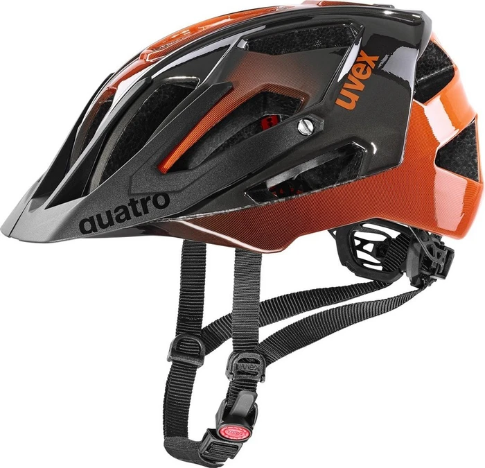 UVEX Quatro Helm titan/orange