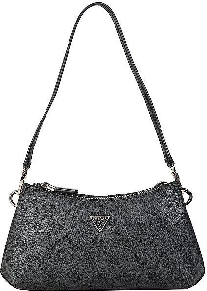 Guess Noelle 4G-Logo Mini Schultertasche coal logo