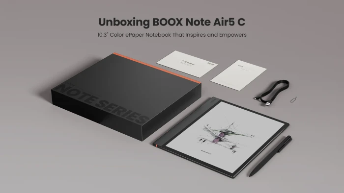 Onyx Boox Note Air5 C, schwarz, 64GB Flash