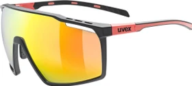UVEX mtn perform black-red matt/mirror red