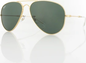 Ray-Ban RB3825 Old Aviator 58mm polished gold/green