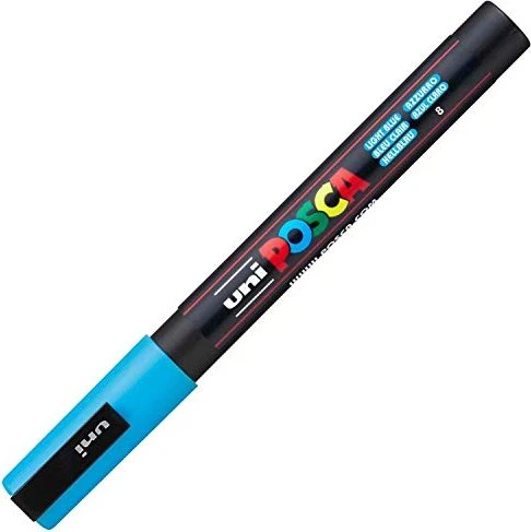 Uni-Ball POSCA PC-3M Acrylmarker hellblau