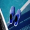 adidas Ubersonic 4 lucid blue/cloud white/purple burst (Junior) Vorschaubild