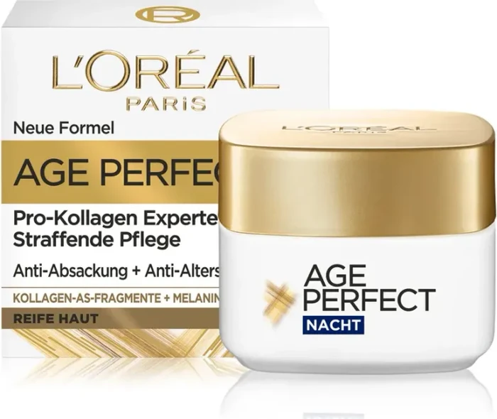 L'Oréal Age Perfect Pro-Kollagen Experte Straffende Nachtpflege, 50ml