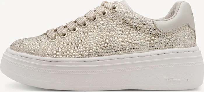 Tamaris Plateau Sneaker champagne (Damen)