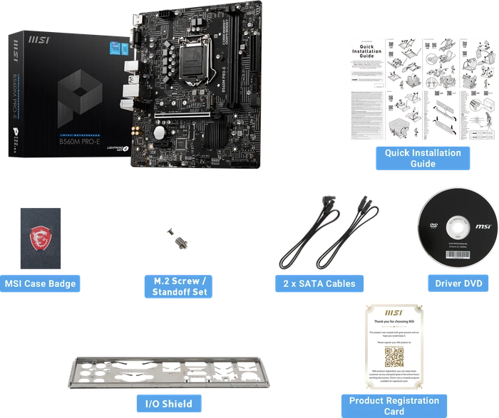 MSI B560M Pro-E (Intel 1200)