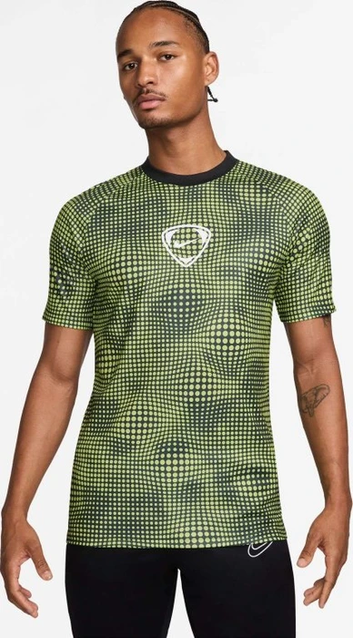 Nike Academy+ Dri-FIT Funktionsshirt kurzarm limelight/black/white (Herren)