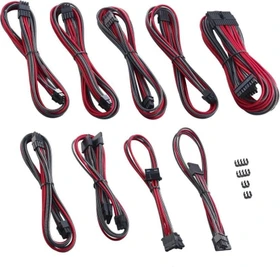 CableMod PRO ModMesh RT-Series Cable Kit, ROG Thor/XP2/XP3/KM3/FL2, carbon/rot (CM-PRTS-FKIT-NKCR-R)