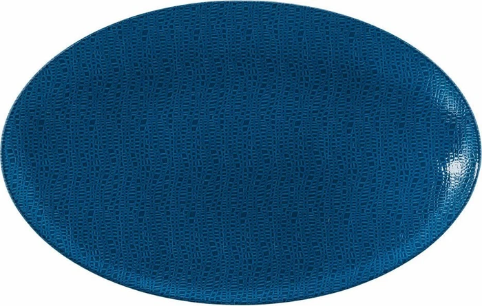 Seltmann Weiden Life Servierplatte oval 40x26 cm fashion classic blue