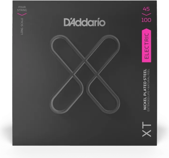 D'Addario XT Nickel Bass Regular Light, Long Scale