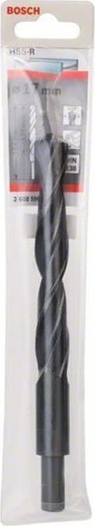 Bosch Professional HSS-R reduzierter Schaft Spiralbohrer, 17x125x184mm, 1 Stück