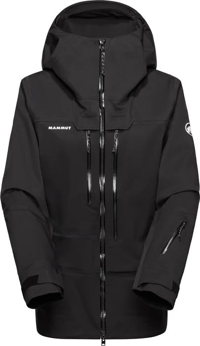 Mammut Haldigrat Light HS Hooded Skijacke schwarz (Damen)