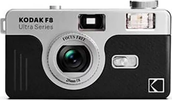 Kodak Ultra F8 35mm Film Kamera Schwarz Silber