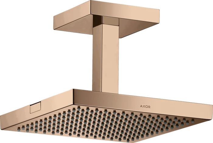 Hansgrohe Axor ShowerSolutions Kopfbrause 240/240 1jet mit Deckenanschluss polished red gold