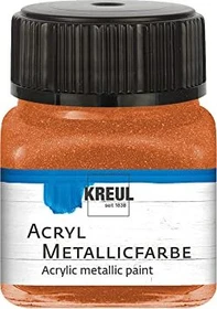 Kreul Acryl Metallicfarbe, kupfer, 20ml