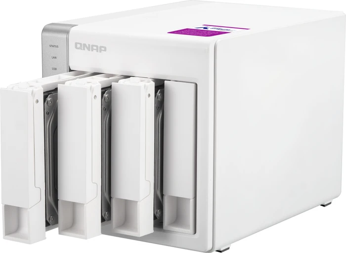 QNAP Turbo Station TS-431P2-1G, 1GB RAM, 2x RJ-45 1000Base-T, 3x USB-A 3.0